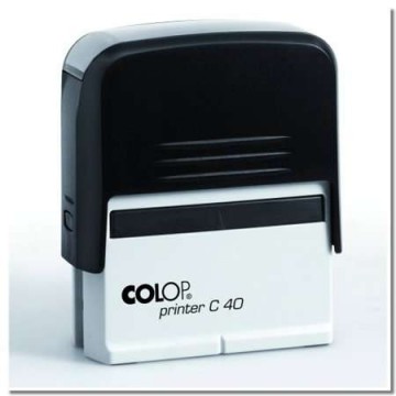 COLOP Bélyegző, COLOP "Printer C 40", fekete...