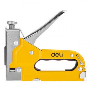 Deli Tools EDL238001 tűzőgép Ezüst, Sárga
