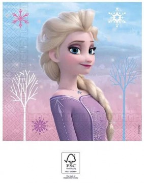 Disney Frozen II Wind Spirit, Disney Jégvarázs szalvéta 20 db-os...