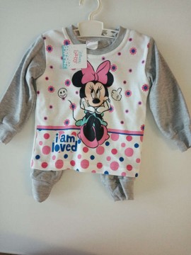 Disney Minnie baba/gyerek pizsama Virágok (104)