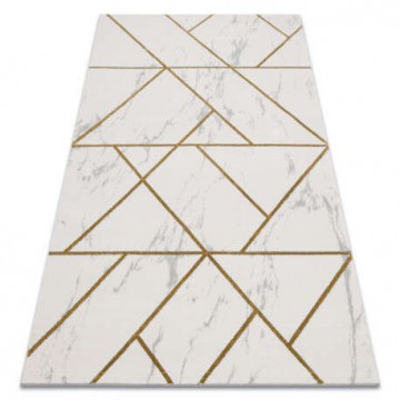 EMERALD szőnyeg 1012 glamour, elegáns geometriai, márvány krém /...