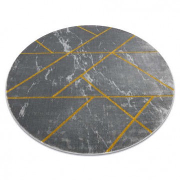 EMERALD szőnyeg 1012 kör - glamour, elegáns márvány, geometriai...