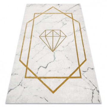EMERALD szőnyeg 1019 glamour, elegáns gyémánt, márvány krém /...