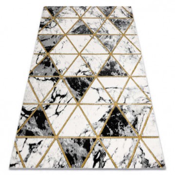 EMERALD szőnyeg 1020 glamour, elegáns márvány, háromszögek...