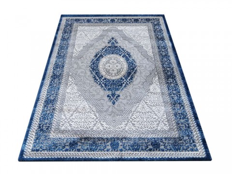 Exkluzív szőnyeg Angora 01 - szürke - kék 200 x 290 cm