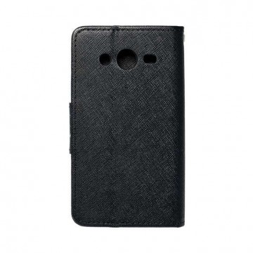Fancy flipes tok SAMSUNG Galaxy Core 2 (G355), fekete telefontok