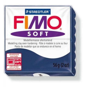 FIMO "Soft" gyurma 56g égethető windsor kék (8020-35)