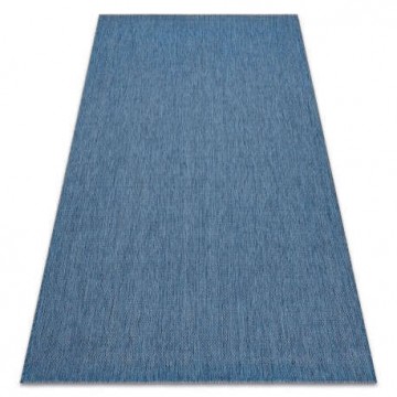 Fonott sizal flat szőnyeg 48663/330 kék SIMA 200x290 cm