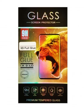 Full Glue Samsung G965 Galaxy S9 Plus fekete hajlított 3D előlapi...