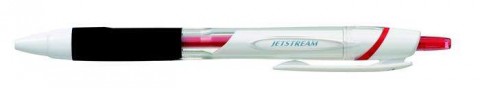 Golyóstoll, 0,35 mm, nyomógombos, fehér tolltest, UNI "SXN-155...