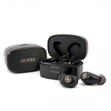Guess Bluetooth fülhallgató TWS GUTWSJL4GBK fekete 4G