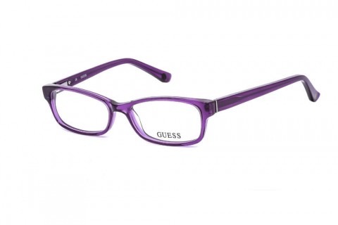 Guess GU2517 szemüvegkeret csillógó violet / Clear lencsék női