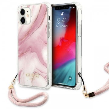 Guess GUHCP12SKSMAPI iPhone 12 mini 5,4 rózsaszín / rózsaszín...