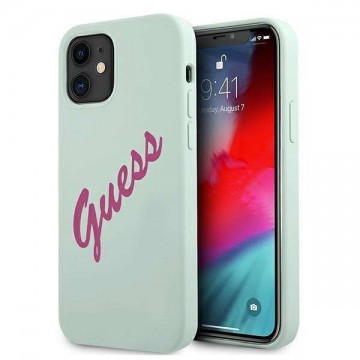 Guess GUHCP12SLSVSBF iPhone 12 mini 5,4" kék tok Szilikon...