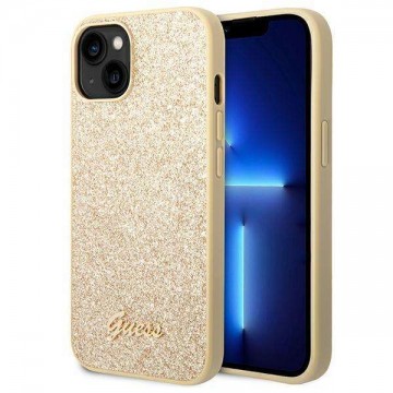Guess GUHCP14SHGGSHD iPhone 14 6.1 "arany kemény tok Glitter...