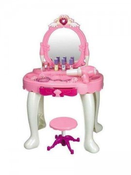 Gyermek fésülködő asztal székkel Baby Mix Sandra