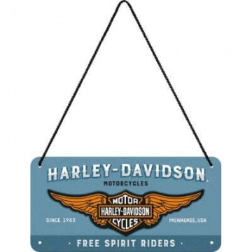 Harley Davidson free Spirit Riders - Fémtábla
