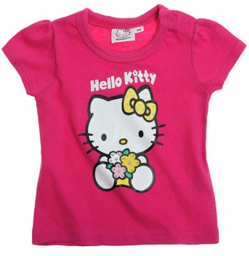Hello Kitty kislány Póló - pink