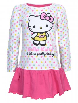 HELLO KITTY Ruha pöttyös Hello Kitty 4-5 év (110 cm)