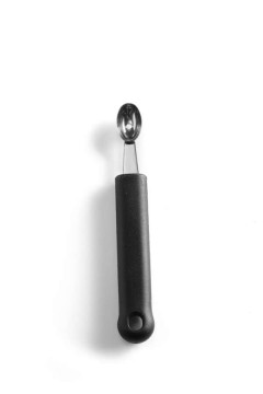 Hendi ovális dinnye kanál rozsdamentes acél,  Fekete, (L)160mm