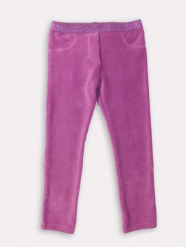 IDEXE kislány lila bordázott leggings - 164