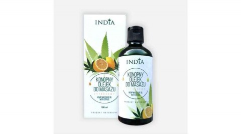 India Cosmetics Masszázsolaj kendermag- citrus és egyéb...