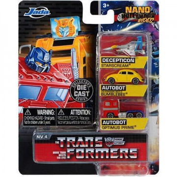 Jana Toys Nano Hollywood Rides: Transformers kisautó szett 3db-os...