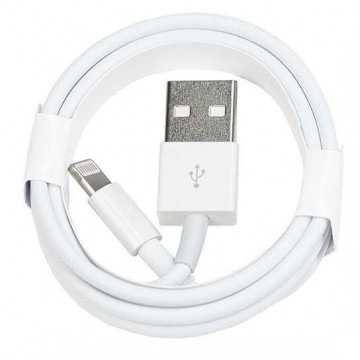 Kábel USB LIGHTNING Apple iPhone 5 6 7 MD818ZM / A WHITE 1M