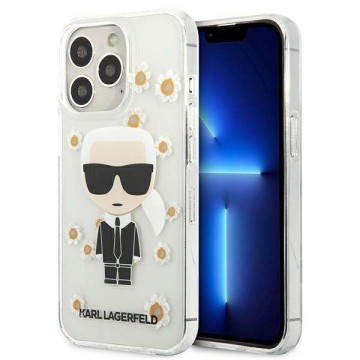 Karl Lagerfeld KLHCP13XHFLT iPhone 13 Pro Max 6.7 "átlátszó...