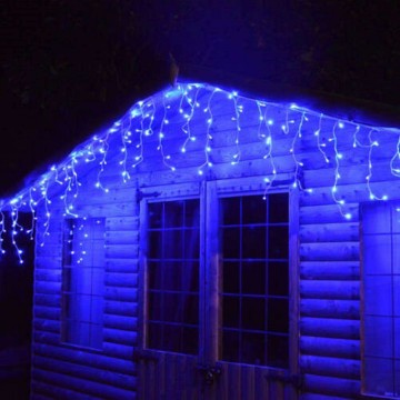 Kék, vezetékes LED Fényfüzér 180db izzóval 
