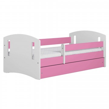 Kocot Kids Classic 2 Ifjúsági ágy ágyneműtartóval - rózsaszín...