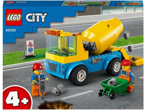 LEGO City 60325 Betonkeverő teherautó