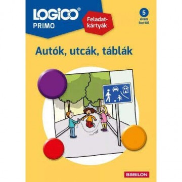 Logico Primo Autók, utcák, táblák logikai játék (9789632947129)