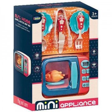 Luna Mini Appliance mikrohullámú sütő játékszett fénnyel...