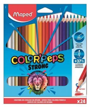 MAPED "Color`Peps Strong", háromszögletű, 24...