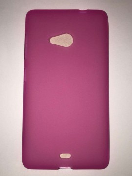 Microsoft Lumia 535 pink matt szilikon