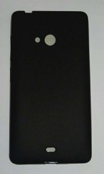 Microsoft Lumia 540 Dual fekete matt szilikon