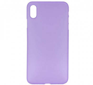 Műanyag telefonvédő (matt, ultravékony) LILA Apple iPhone XS Max...