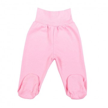 New Baby Baba lábfejes nadrág New Baby rózsaszín 1-3 hó (62 cm)