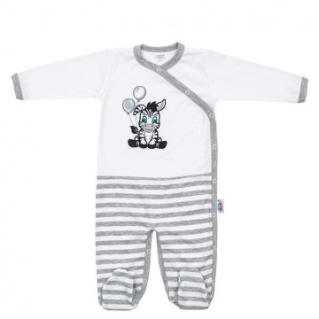 New Baby Baba pamut kezeslábas New Baby Zebra exclusive 9-12 hó (...