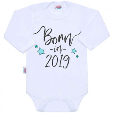 New Baby Body nyomtatással New Baby Born in 2019 9-12 hó (80 cm)