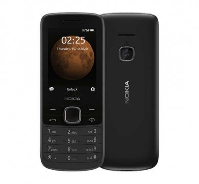 Nokia 225 4G TA-1316 dual sim fekete mobiltelefon
