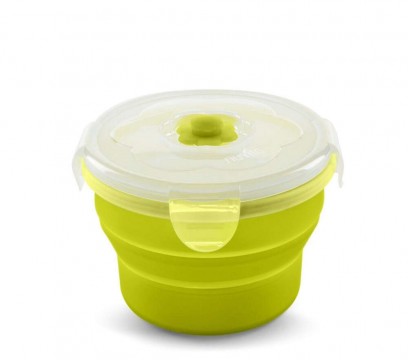 Nuvita Összecsukható szilikon tányér 230ml - Zöld - 4466