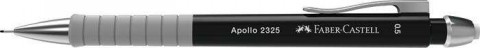 Nyomósirón, 0,5 mm, fekete tolltest, FABER-CASTELL "Apollo...