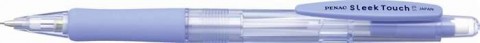 Nyomósirón, 0,5 mm, kék tolltest, PENAC "SleekTouch"/DB