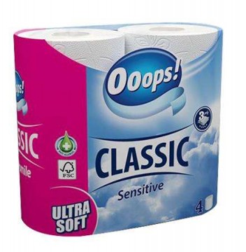 "Ooops! Classic" sensitive 3 rétegű 4 tekercses...