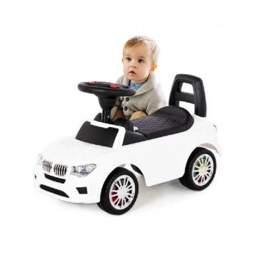 Óriási, élethű játék autó gyermekeknek csomagtartóval –...