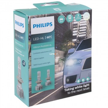 Philips Ultinon Pro5000HL H7 LED Lumileds fényszóró lámpa...