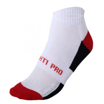 Piros-fehér rövid zokni, 3 pár, "39-42",lahti