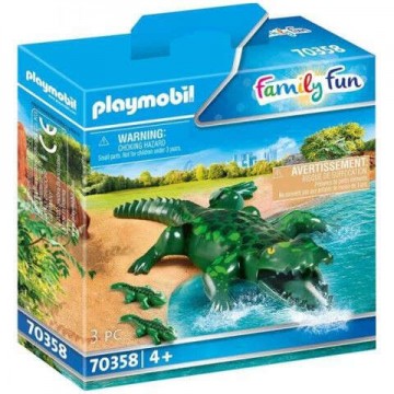 Playmobil: Family Fun - Aligátor kicsinyeivel (70358)